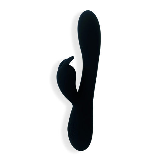 Eris- O vibrador coelho preto com aquecimento dos seus sonhos mais eróticos.