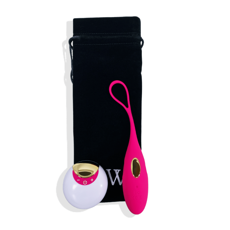 Trivia - Vibrador erótico de silicone em formato de bala com controle remoto.