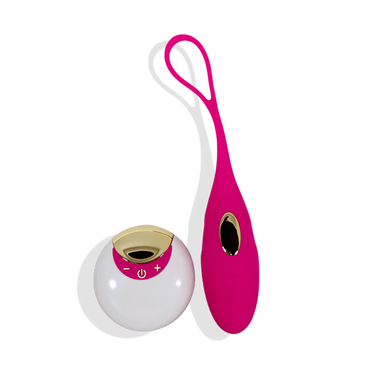 Trivia - Vibrador erótico de silicone em formato de bala com controle remoto.